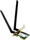 D-Link <DWA-582 (/RU)/A1A> Wireless AC1200 Dual Band PCI-Ex1  Adapter (802.11a/b/g/n/ac, 866Mbps, 2x4.5dBi)