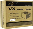 Блок питания Aerocool VX-750  (RTL) 750W ATX (24+2x4+2x6/8пин)