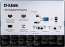 D-Link <DPE-301GI /A1A> (RTL) PoE Gigabit injector (1UTP  1000Mbps)