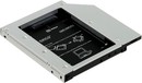 Orico <L127SS-SV> Шасси для 2.5" SATA HDD 9.5мм для установки в SATA 12.7мм отсек оптического привода  ноутбука