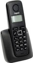 Р/телефон Gigaset A116 <Black> (трубка с ЖК  диспл.,База) стандарт-DECT, РО, ГТ