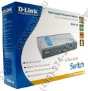 D-Link <DKVM-4K>  Switch 4/1 (клавиатураPS/2+мышьPS/2+VGA15pin)(+2 кабеля)