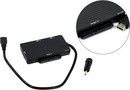 Orient <UHD-509>SATA-->USB3.0 Adapter(адаптер для подкл-я  SATA2.5"/3.5" устройств, SD/microSD, 2xUSB)
