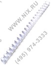 Fellowes <53474> Пластмассовые гребёнки для переплёта (White,  d=19мм, уп. 100 шт)