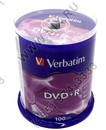 DVD+R Disc Verbatim   4.7Gb  16x  <уп. 100 шт> на шпинделе  <43551>