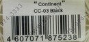 Сумка Continent CC03  Black (нейлон, чёрная, 15-15.6")