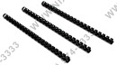 Fellowes <53473> Пластмассовые гребёнки для переплёта (Black, A4,  d=16мм,  уп.  100  шт)