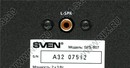Колонки SVEN SPS-607 Black (2x3W,  дерево)