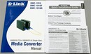 D-Link <DMC-1910T /A9A> 1000Base-T to 1000Base-LX Media  Converter (1UTP, 1SC, SM)