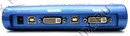 TRENDnet <TK-204UK> 2-port DVI USB KVM Switch with Audio  (клавиатура USB+мышь USB+DVI-I+Audio+Mic)(+2 кабеля)