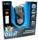 A4Tech Game Optical Mouse  <X-748K-Black> (RTL) USB 7btn+Roll