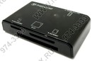 Transcend <TS-RDP8K-Black>  USB2.0 CF/MMC/RSMMC/SDHC/microSDHC/MS(/Pro/Duo/M2) Card Reader/Writer