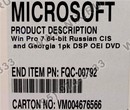 Microsoft Windows 7  Professional  64-bit  Рус.(OEM)  <FQC-04673/00792/08297>