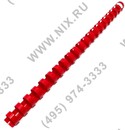 Fellowes <53468> Пластмассовые гребёнки для переплёта  (Red,  A4,21отв,  d=14мм,  уп.100шт)