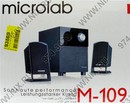 Колонки Microlab M-109 <чёрный>  (2x2.5W  +Subwoofer  5W,  дерево)
