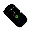 дисплей в сборе с тачскрином и передней панелью (модуль) для Samsung Galaxy S3 mini (GT-I8190) Pebble Blue AMOLED