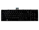 клавиатура для ноутбука Toshiba Satellite P850, P855, p870, p870d, p875, p875d, черная c рамкой, верт. Enter