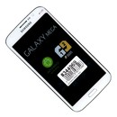 дисплей в сборе с тачскрином и передней панелью для Samsung Galaxy Mega 5.8 (GT-I9152) белый