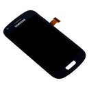 дисплей в сборе с тачскрином (модуль) для Samsung Galaxy S3 mini (GT-I8190) голубой (Pebble Blue) AMOLED