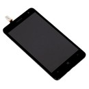дисплей в сборе с тачскрином и передней панелью для Nokia для Lumia 625 черный