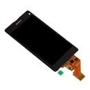 дисплей в сборе с тачскрином для Sony Xperia Z1 Compact (D5503) черный TFT