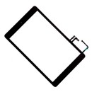 тачскрин с кнопкой Home и клейкой лентой для Apple iPad Air, черный