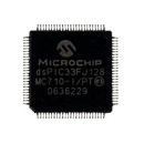 микроконтроллер DSPIC33FJ128MC710-I/PT