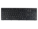 клавиатура Lenovo IdeaPad Flex 15 черная с рамкой
