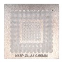 трафарет для n13p-gl-a1 по размеру чипа, 0.55