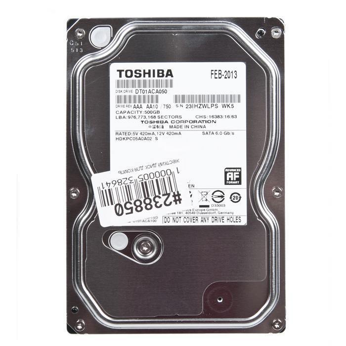 Sata iii 500gb. Toshiba 500 ГБ dt01aca050. Toshiba dt01aca100. Toshiba aa10 dt01aca050 SATA 6.0GB/S. Aca001.